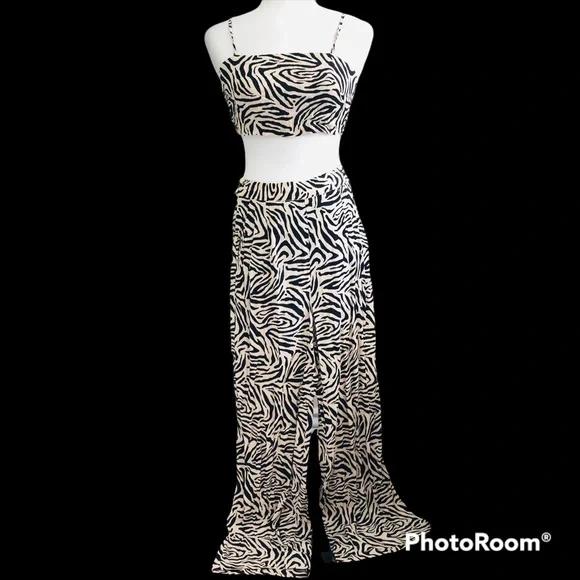 Sexy summer set pants/crop top - Picture 4 of 14